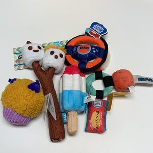 NWT Bark Box Dog Toy Lot